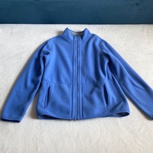 Light Blue Fleece Jacket